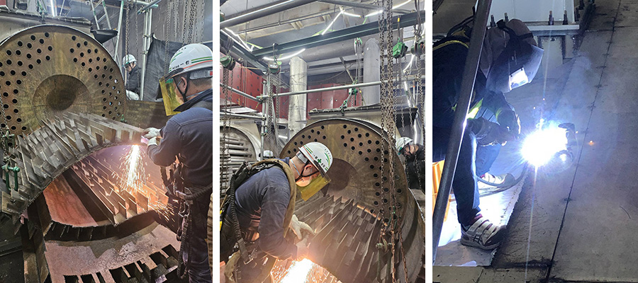 工場機械プラズマ切断イメージ4